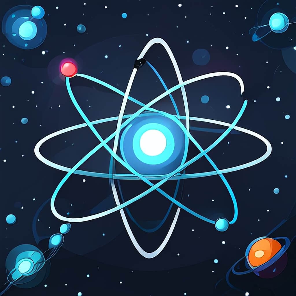 Blue atom